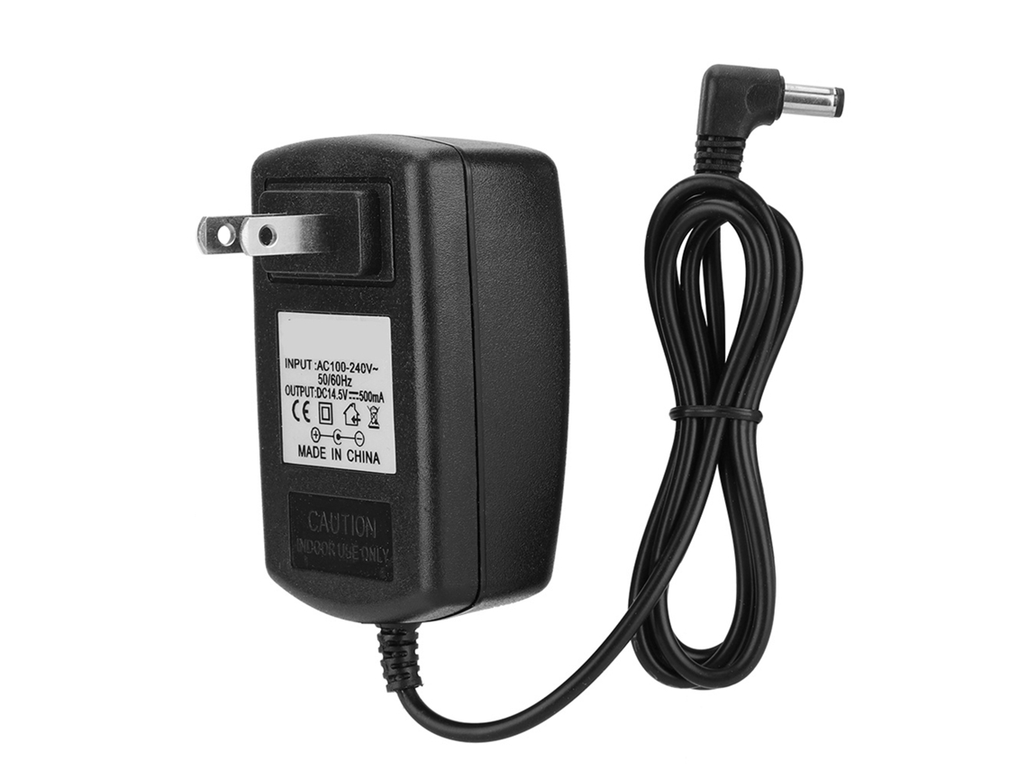 Adaptador De Corriente/cargador De 14,5 V Y 500 Mah Para Básculas Electrónicas Con Protecciones Y Diseño Seguro.