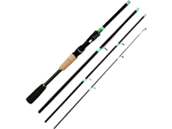 Caña De Pescar Ultraligera Carbono Para Casting, 1,8/2,1 M, Viaje Señuelos, 4/5 Secciones, Mango Eva, Baitc...