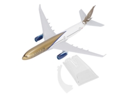Maqueta De Avión De Aleación Metálica Con Soporte De Mesa - Artículo De Colección Y Decorativo