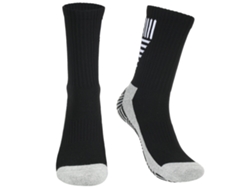 1 Par De Calcetines De Fútbol Transpirables Antideslizantes Para Deportes De Hombre Baloncesto Fútbol