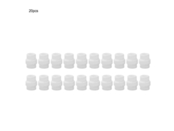 20pcs Difusor De Gás Para Tocha De Solda Mig Mag Binzel Mb 24kd Consumíveis Cerâmica