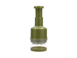 Picadora QUID Naturalia Manual Verde Metal 8,2 x 23 cm