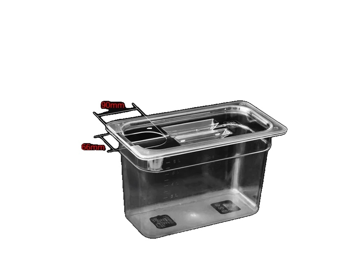 Contenedor Sous Vide, gran capacidad, tapa aislante, 6 L OEM
