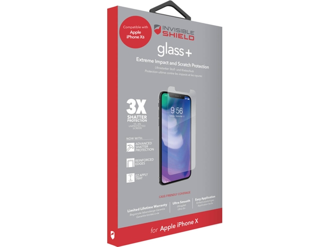 Protector de Pantalla ZAGG Apple iPhone X, XS