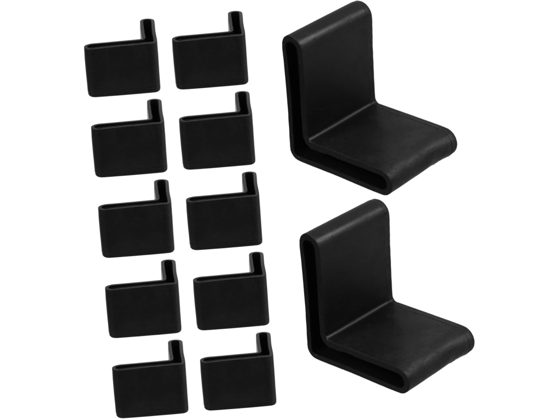 20piezas Cubiertas Pvc Ángulos Hierro Protectores Suelo