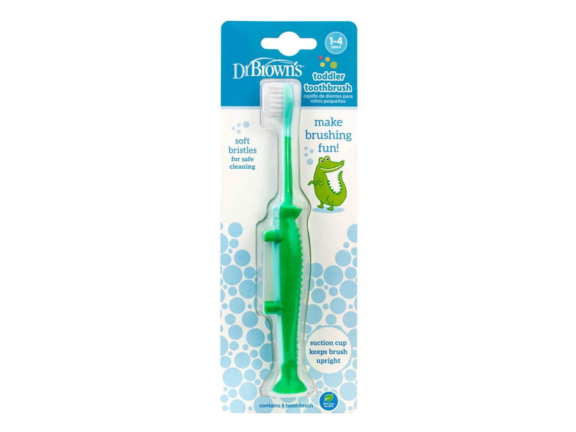 Cepillos de Dientes DR BROWN'S Crocodrilo (0-4 Anos)