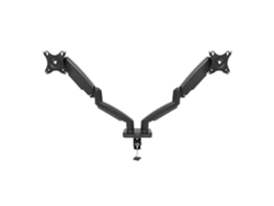 Soporte de Monitor 1LIFE 13' - 27' con Amortiguador para 2 Monitores Articulado Negro