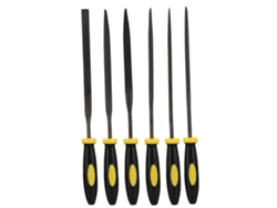 Conjunto De 6 Limas Mini De Metal 3*150mm Herramientas De Carpintería Lima Aguja Para Madera Y Metal