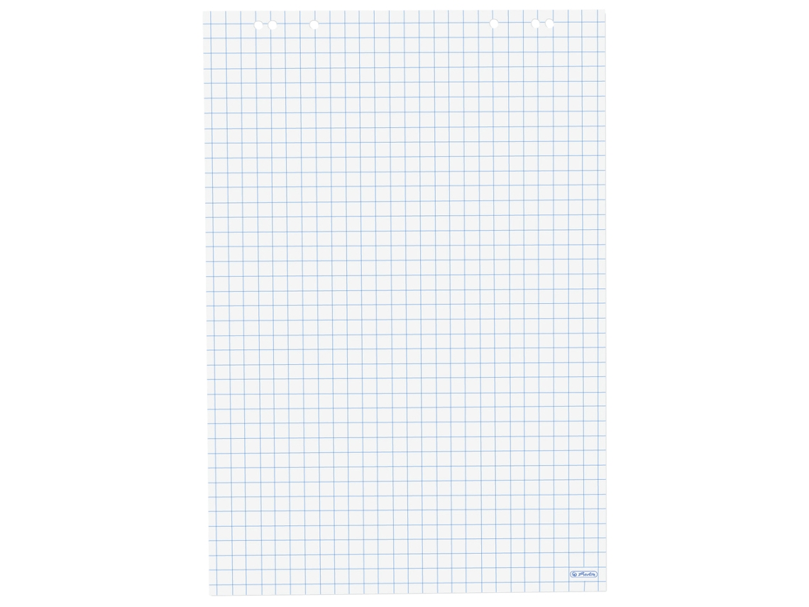 Bloc de Flipchart HERLITZ 20 Hojas en Blanco 680 X 990 Mm