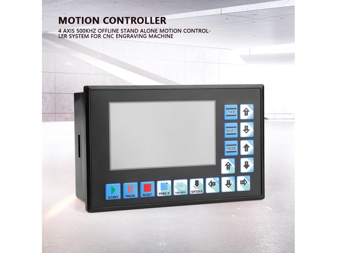 Controlador de movimiento offline de 4 ejes y 500 kHz