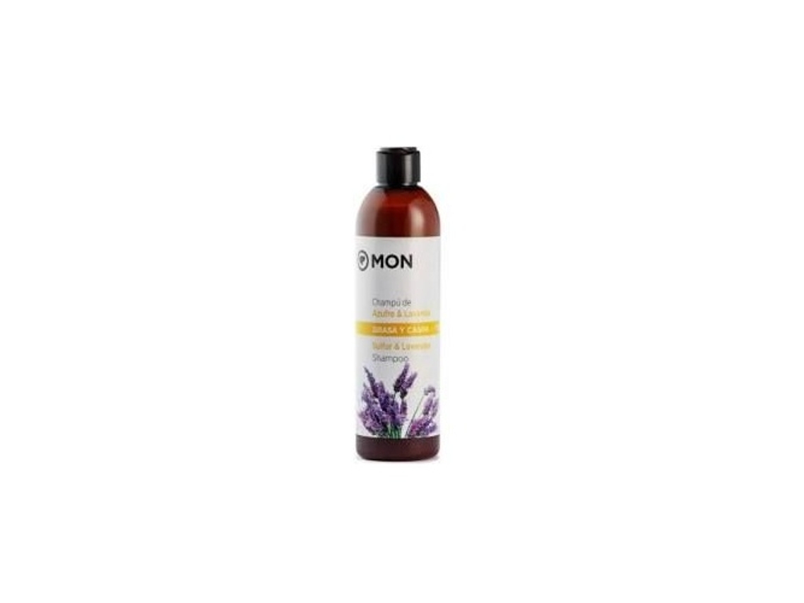 Champú MON DECONATUR Champú Cabello Graso y Caspa Azufre y Lavanda Bio (300 ml)