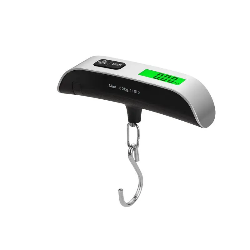 Esta Báscula Electrónica De 50 Kg Es Adecuada Para Transportar Equipaje Personal, Ir De Compras, Pescar Y Otras Ocasiones.