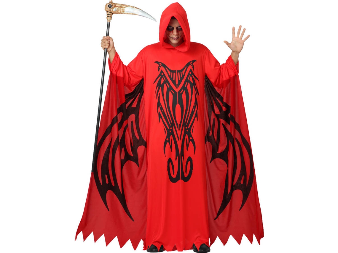 Disfraz de Hombre DISFRAZZES Demonio Rojo (Talla: M/L)