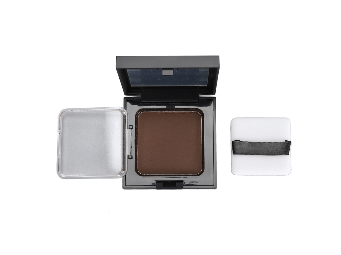 Polvo Para Linea Del Cabello Sombra Temporal 12g Marrón Oscuro Para Cubrir Raíces Blancas Y Contorno Capilar