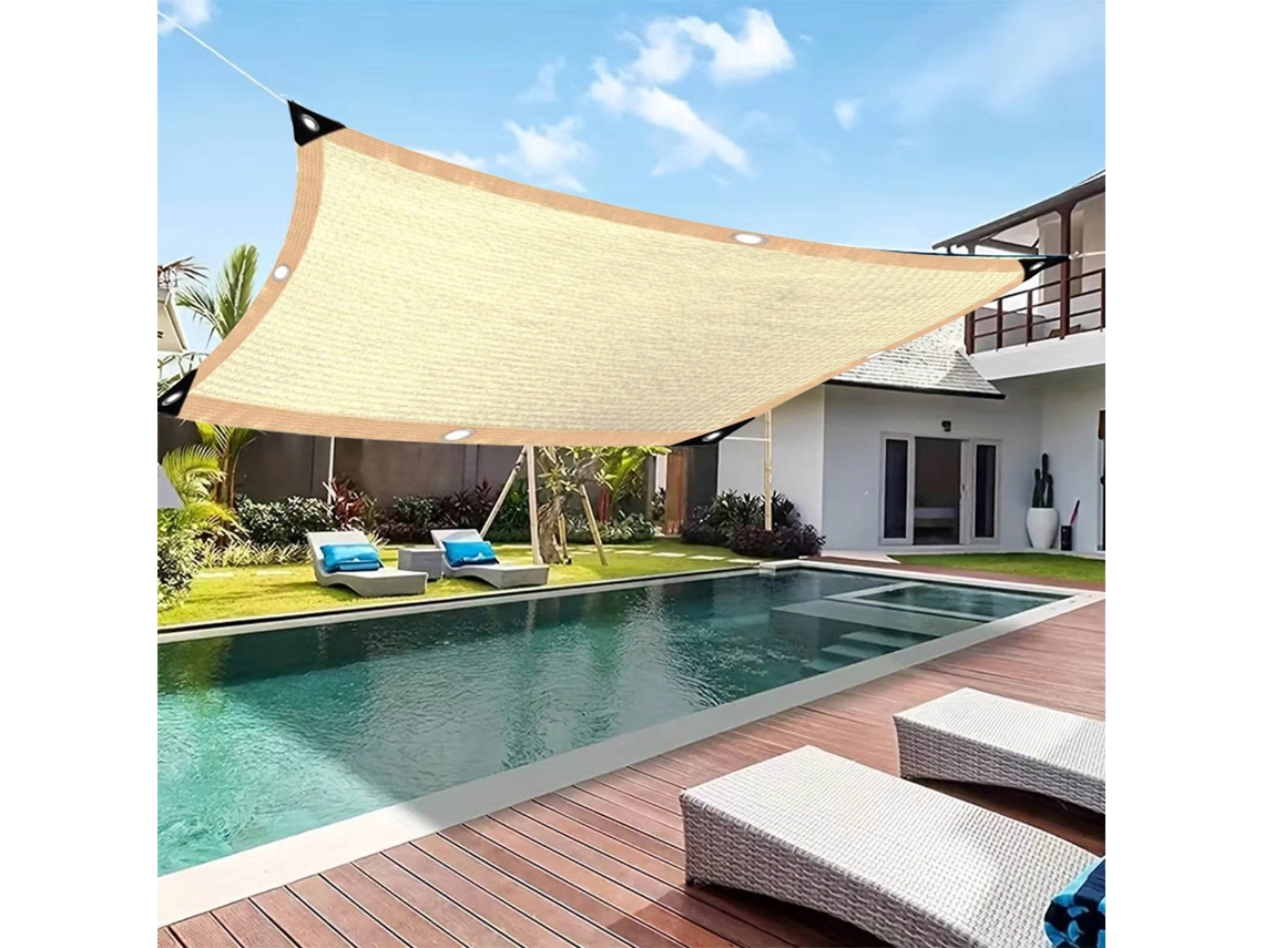 Toldo Rectangular De Sombra Para Exteriores (3x4m)