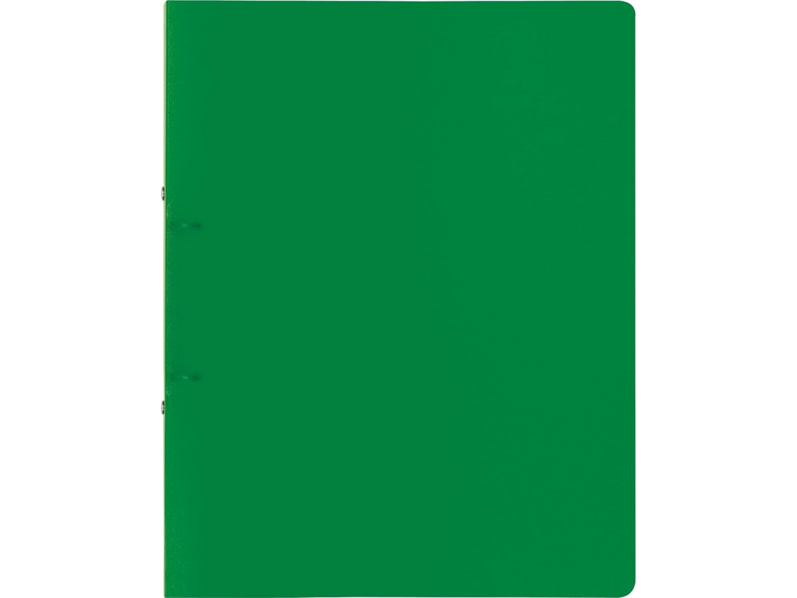 Carpeta de anillas Fact!pp | A4, 2 anillas, altura de llenado de 16 mm, verde Gokoco