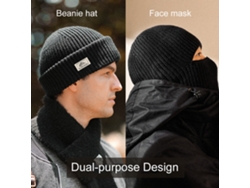 Gorro De Invierno Cálido Para Hombre, Gorro Grueso De Algodón Para Esquiar, Hacer Senderismo, Correr Y Actividades Al Aire Libre.