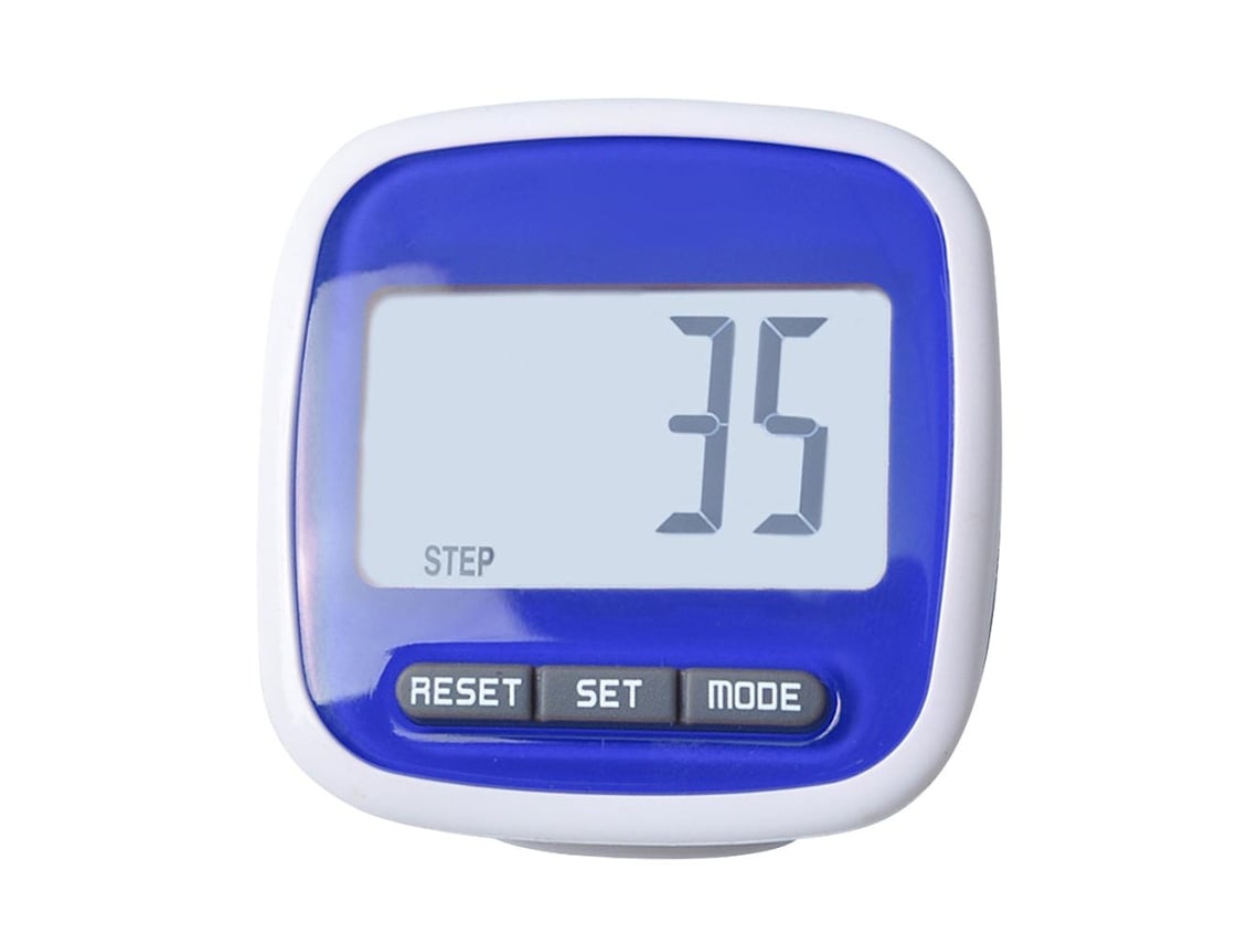 2026rebe-contador De Pasos Simple Con Pantalla Lcd Y Clip Para Caminar Y Correr Pedometer 3d