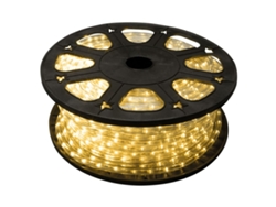 HQ POWER Guirnalda LED de cuerda blanco cálido 45 m