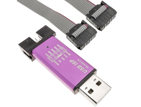 Programador ISP USB USBasp para AMTEL AVR con caja BEMATIK