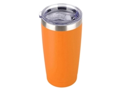 Vaso con recubrimiento en polvo de colores, tapa sin BPA, pajita de plástico reutilizable, vaso de acero inoxidable con tapa y pajita, vaso de café con tapa