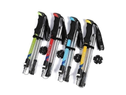 Bastones de trekking plegables, bastones de senderismo, Naturehike Anti-Shock, Travel Well