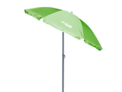 Sombrilla de Playa Ø180 cm Inclinable con Protección Uv50 Verde AKTIVE