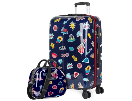 Juego De Maletas Pc Infantiles ITACA Ural marino (44X65x25 Cm - 62L)