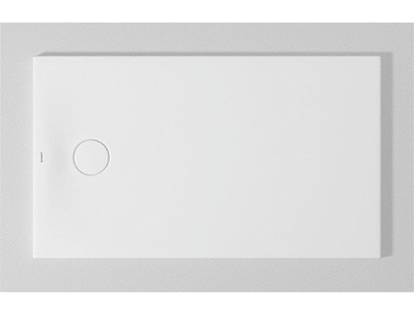Plato de ducha DURAVIT Tempano, rectangular, acrílico, 1200 x 700 mm