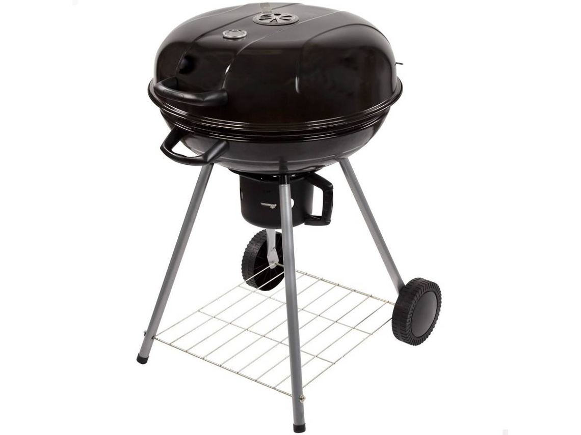 Barbacoa redonda AKTIVE con tapa (57x57x86 cm)
