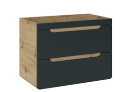 Armario Bajo Lavabos FURNLUX Classic Aruba (Verdeoscuro, Madera Contrachapada - 80X46X59 Cm)