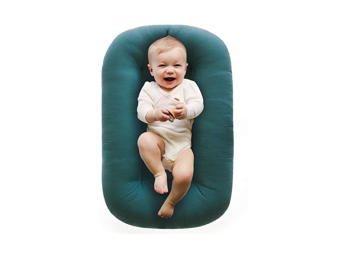 Nido Para Bebé Eifson 0-24 Meses Algodón Transpirable Portátil 75x45cm (verde)