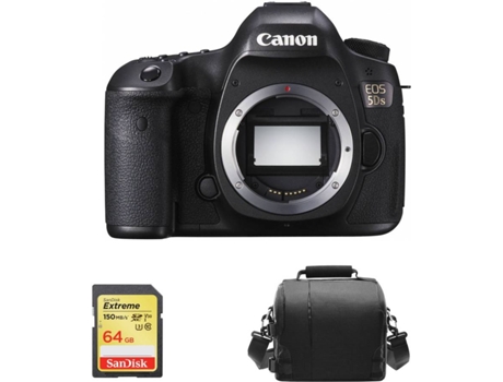 Cámara Reflex CANON EOS 5DS + Tarjeta SD 64GB + Bolsa (Full Frame)