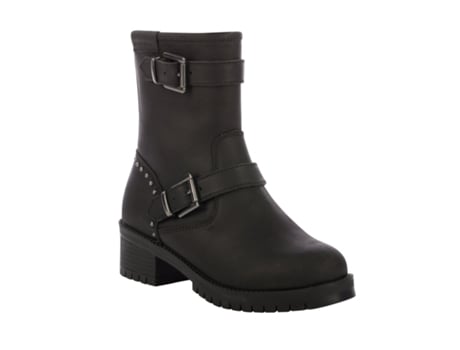 Botas de Moto para Mujer SEGURA (37 - Negro)
