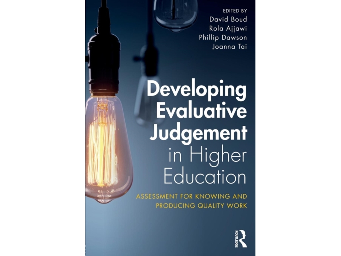 Libro Developing Evaluative Judgement in Higher Education (Inglés)