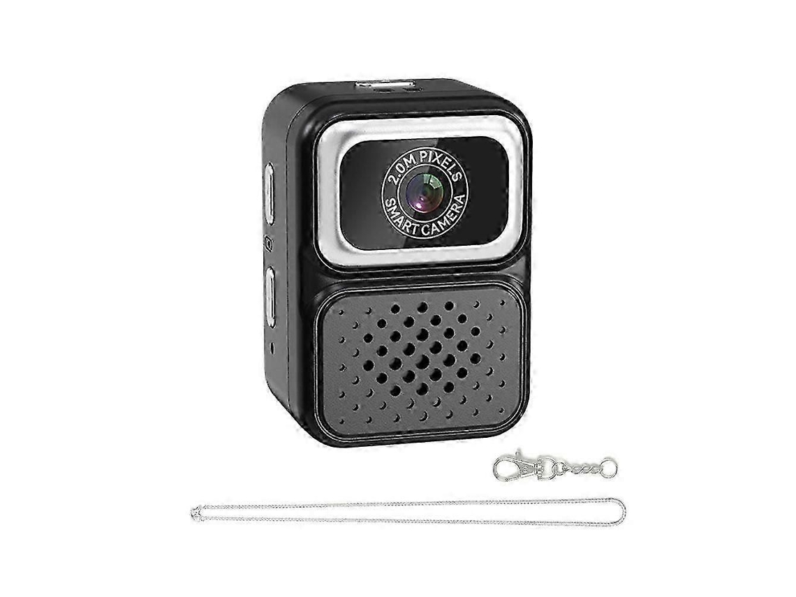 Mini cámara de vídeo retro 2025 con flash, para llevar en un collar. TAISHENGDA