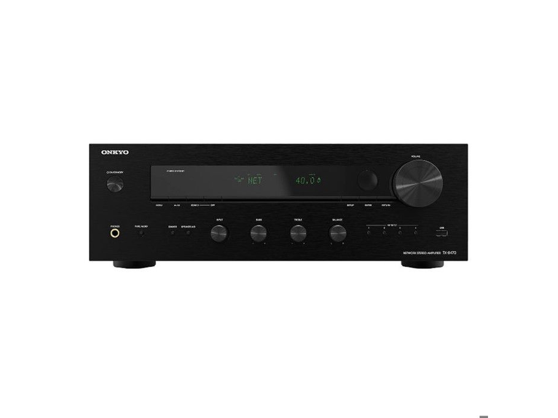 Amplificador Hi-Fi Onkyo Tx 8470 2 x 120 W Wi-Fi Bluetooth Chromecast