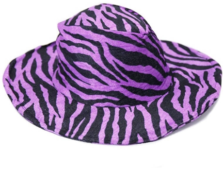 Sombrero CENTROXOGO Vaquero Zebra Lilás
