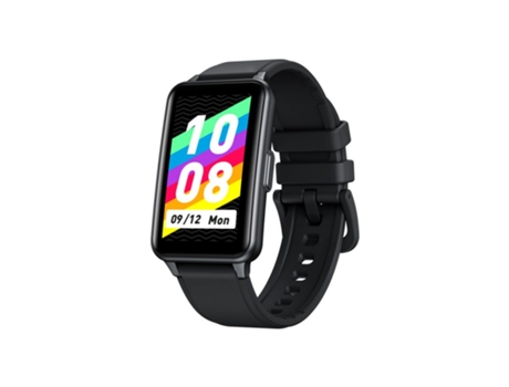 Smartwatch Monitoreo de la presión arterial del oxígeno en la sangre del meteorito con pantalla táctil negra personalizada