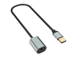 Cable Usb Digital Rápido Macho A Hembra Create Para Retardo De Música Y Reproducción De Películas.