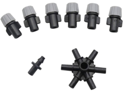 Aspersores Para Regar Accesorios De Manguera Jardín 6 Rociadores Riego