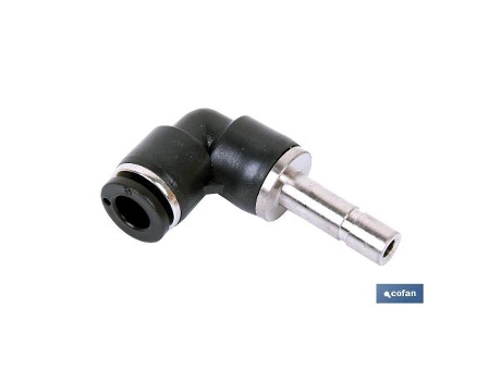 Codo adaptador orientable t-10 caja 2 unid.