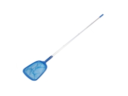 Red recogedora de hojas para piscina con mango resistente y desmontable