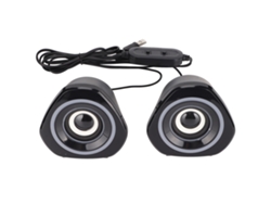 Mini Altavoz De Escritorio Usb Led Con Subwoofer Para Ordenador, Portátil Y Playstation 4
