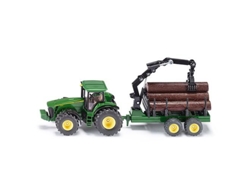 Vehículo SIKU Tractor con Remolque Florestal