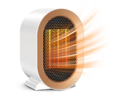 Calefactor Blanco 1200w Cerámico 2 Configuraciones C  Led Indicador