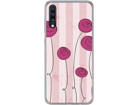 Carcasa Samsung Galaxy A70 TUMUNDOSMARTPHONE Flores Vintage Multicolor