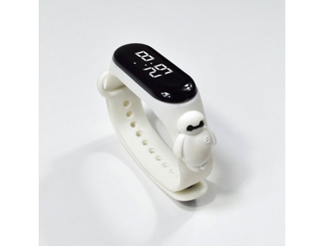 Smartwatch Electrónica de muñeca de dibujos animados con pantalla táctil para estudiantes J-White