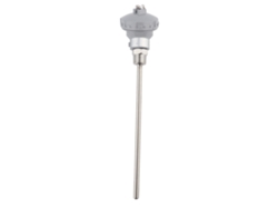 Sonda De Sensor De Temperatura Rtd Pt100, Rosca Npt De 1/2", Cabezal Terminal De Acero Inoxidable, 200 Mm