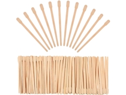 500 Palitos De Cera Pequeños Para Cejas, Espátulas De Madera Para Depilación De Cejas Y Labios.
